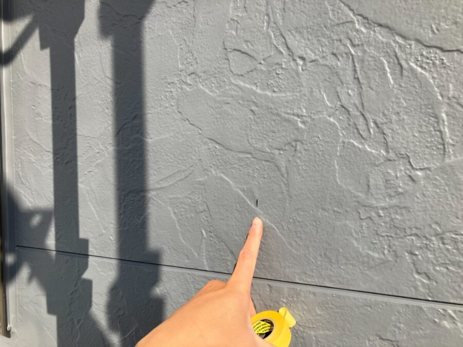 耐久性20年のスーパームキコートで屋根外壁塗装。モダンな仕上がりに／松阪市小野江町／A様邸／施工中／仕上がりチェック