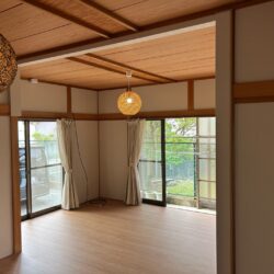 二間つづきの和室を、ひとつながりの洋室へとリフォーム／松阪市／F様邸