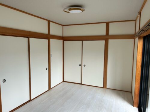 和の趣を残し、白で彩る。和室を有効活用したシンプルリノベーション／松阪市／K様邸