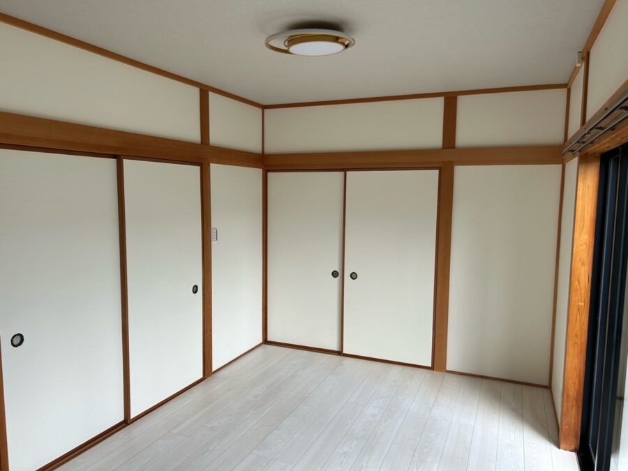 和の趣を残し、白で彩る。和室を有効活用したシンプルリノベーション/松阪市/K様邸/完工後