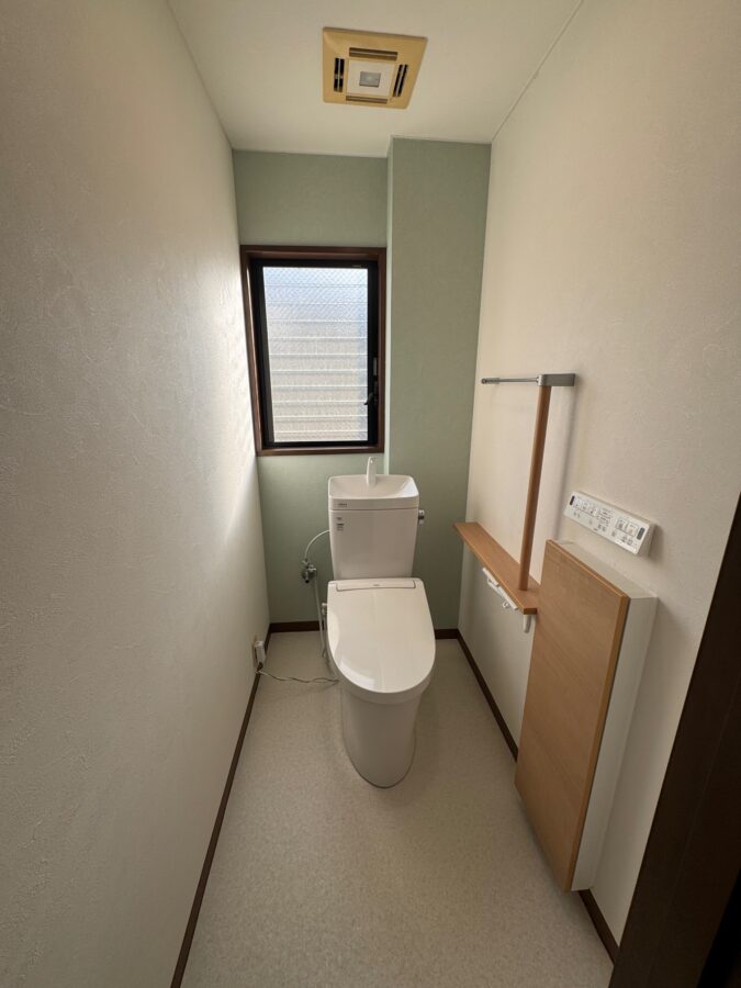 水が流れないトラブルを根本解消！井戸水から上水道に切り替えるトイレリフォーム／松阪市新町／O様邸／完工後