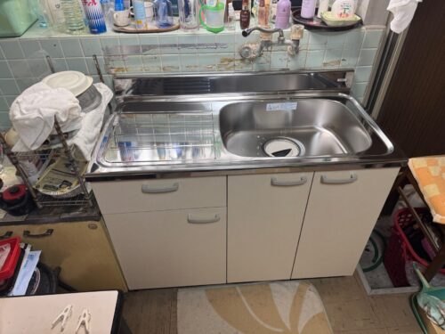 【急ぎ案件】流し台取替工事