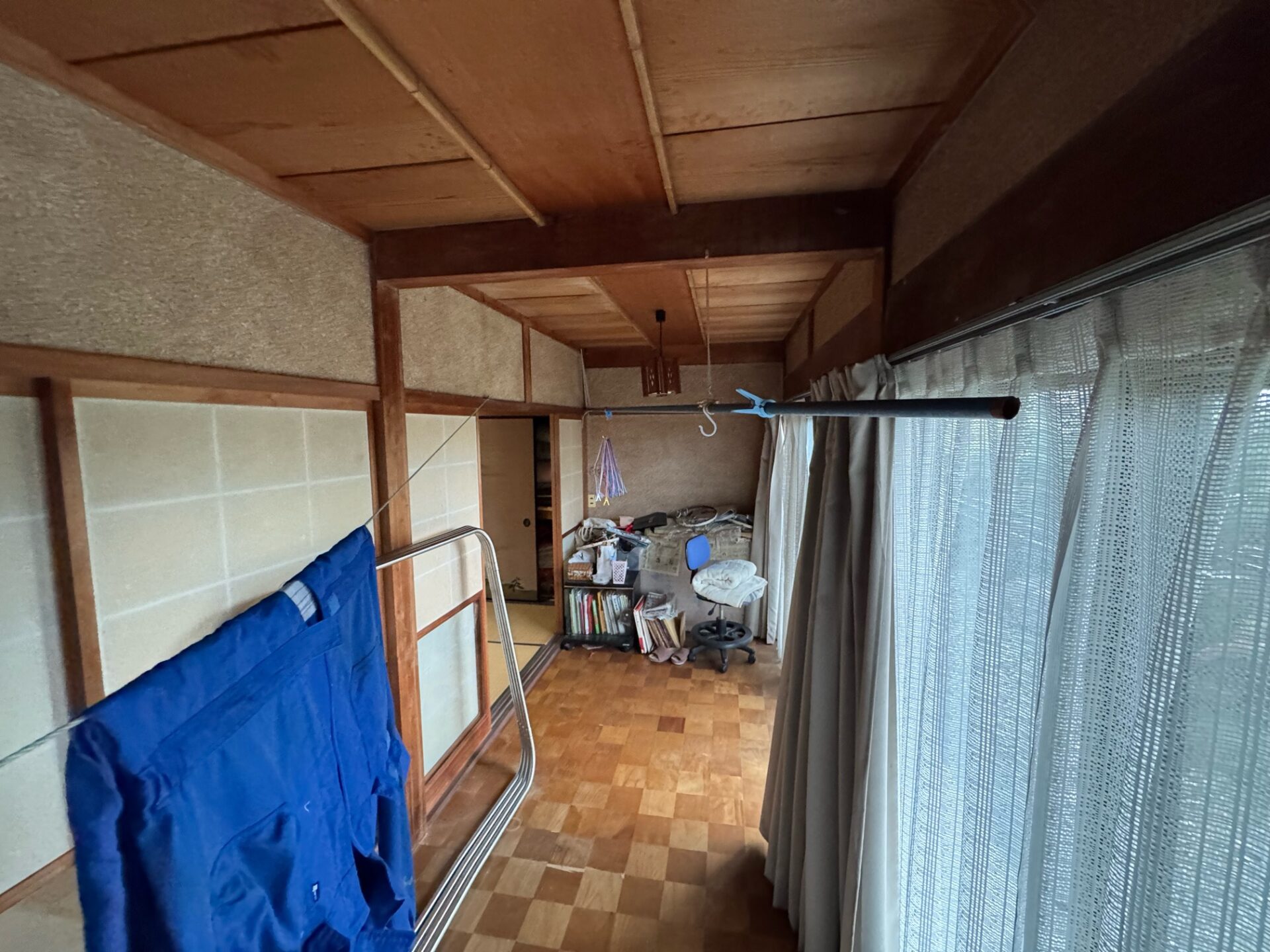 リフォーム前の広縁全体像