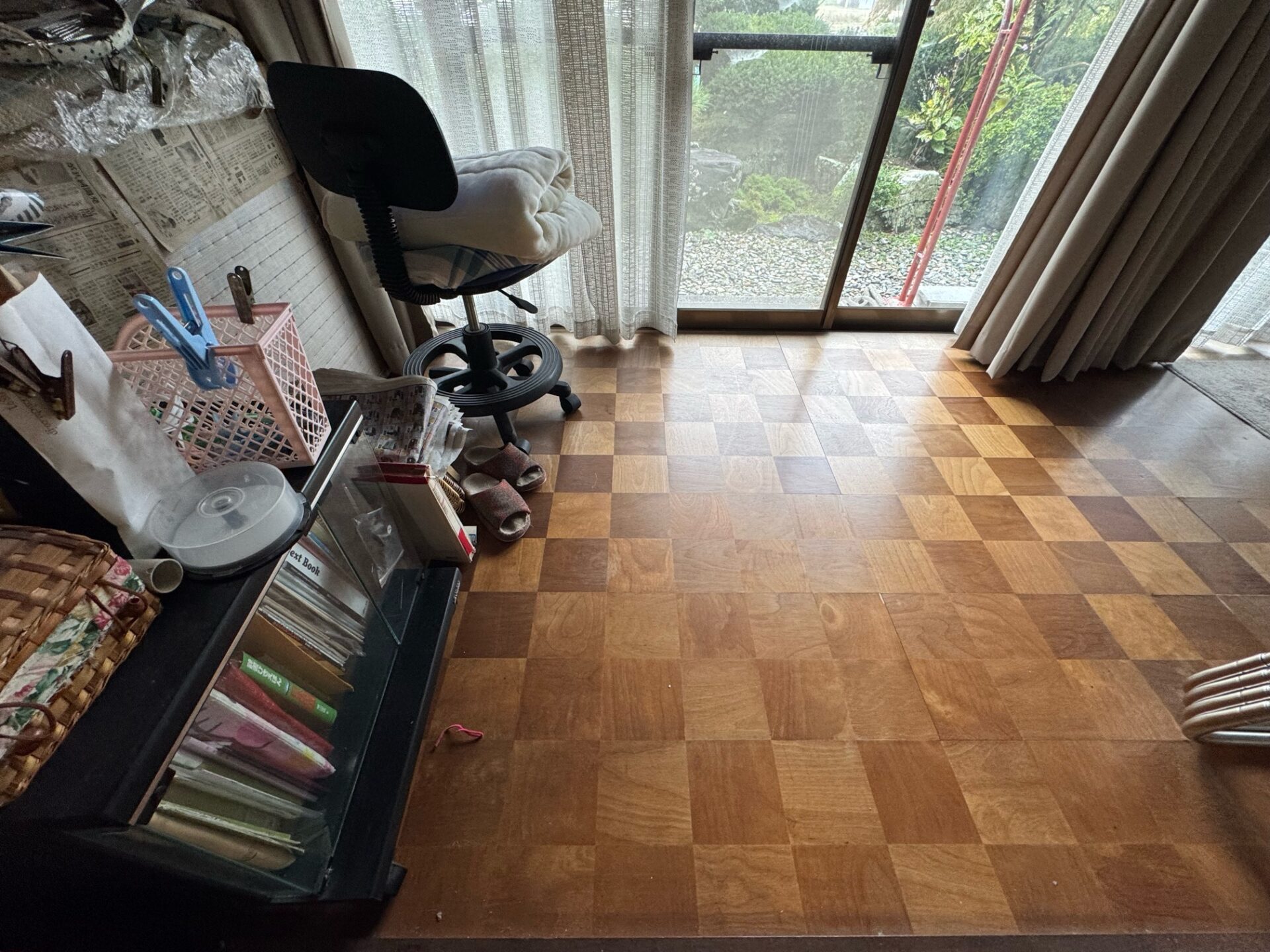 リフォーム前の床材