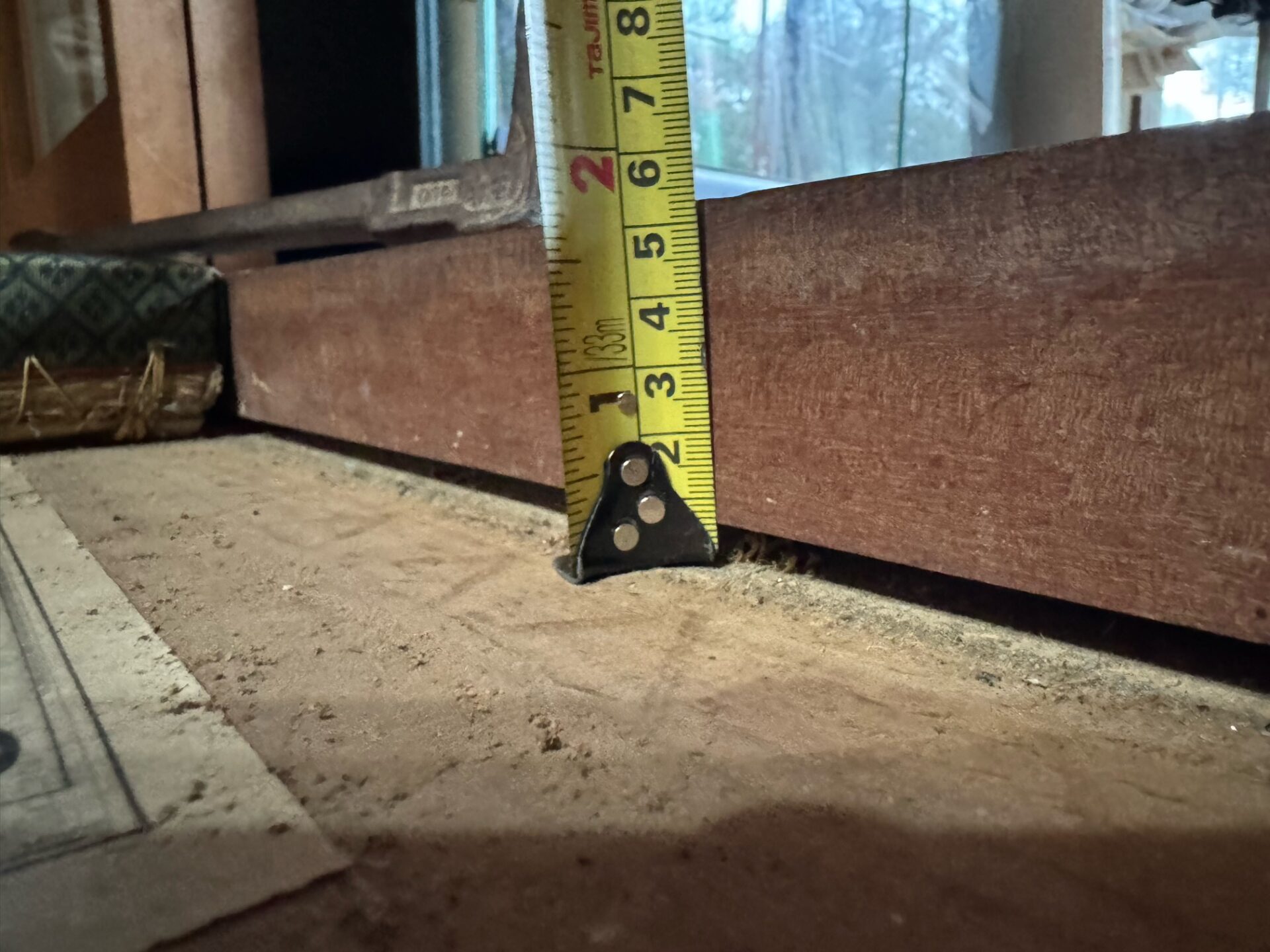 リフォーム前の床の段差