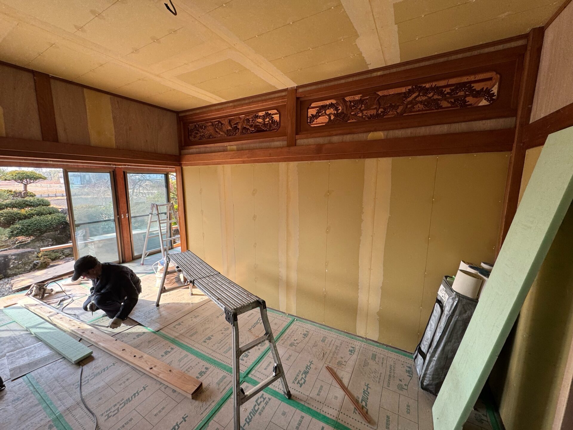 現場の作業風景