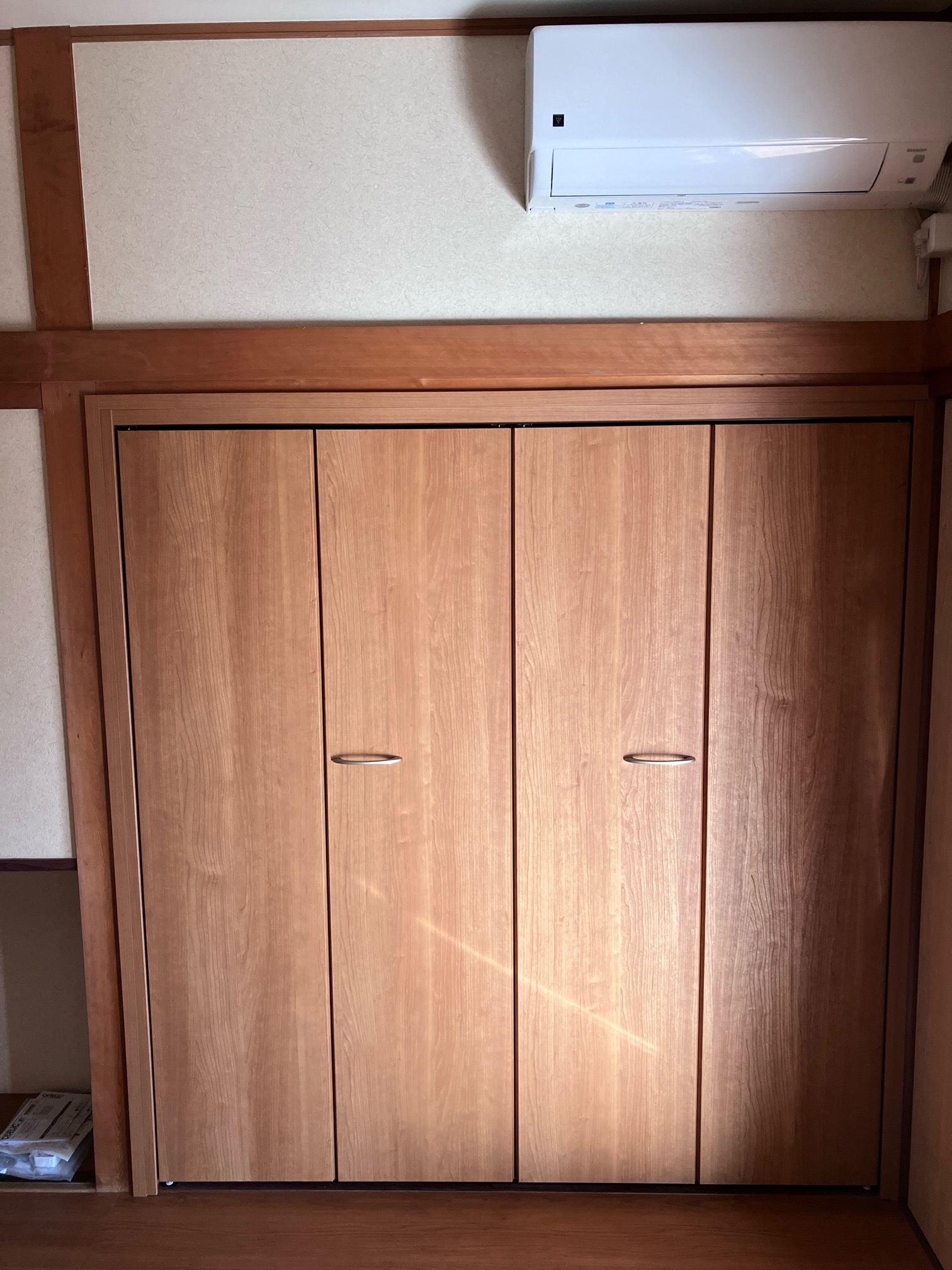 押し入れからクローゼットに