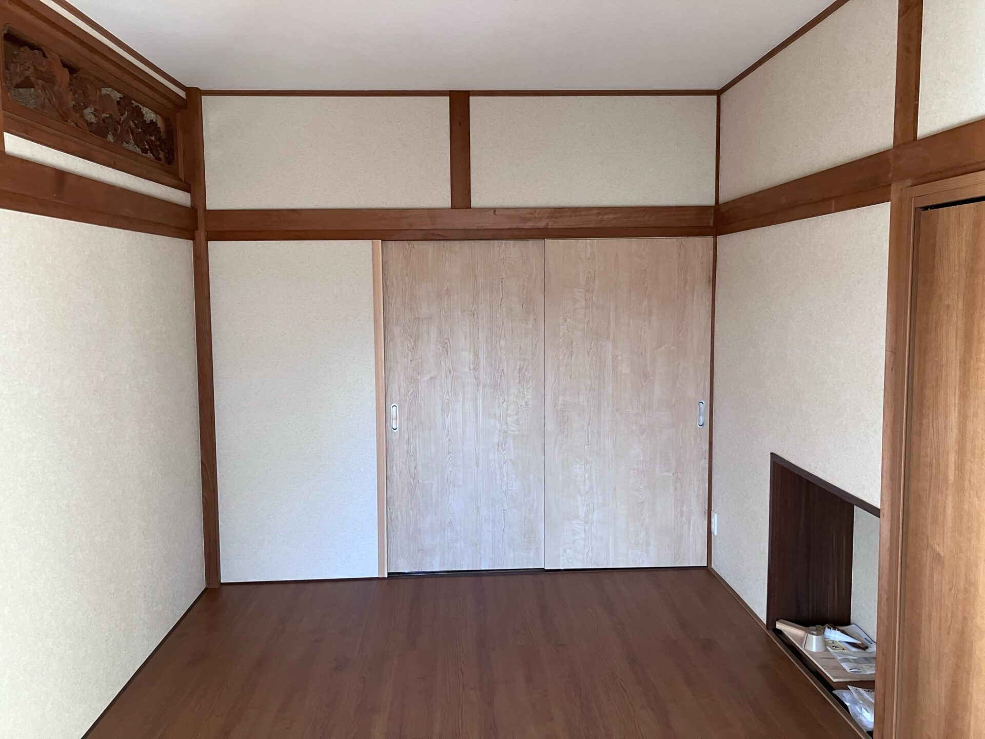 リフォーム後の洋室