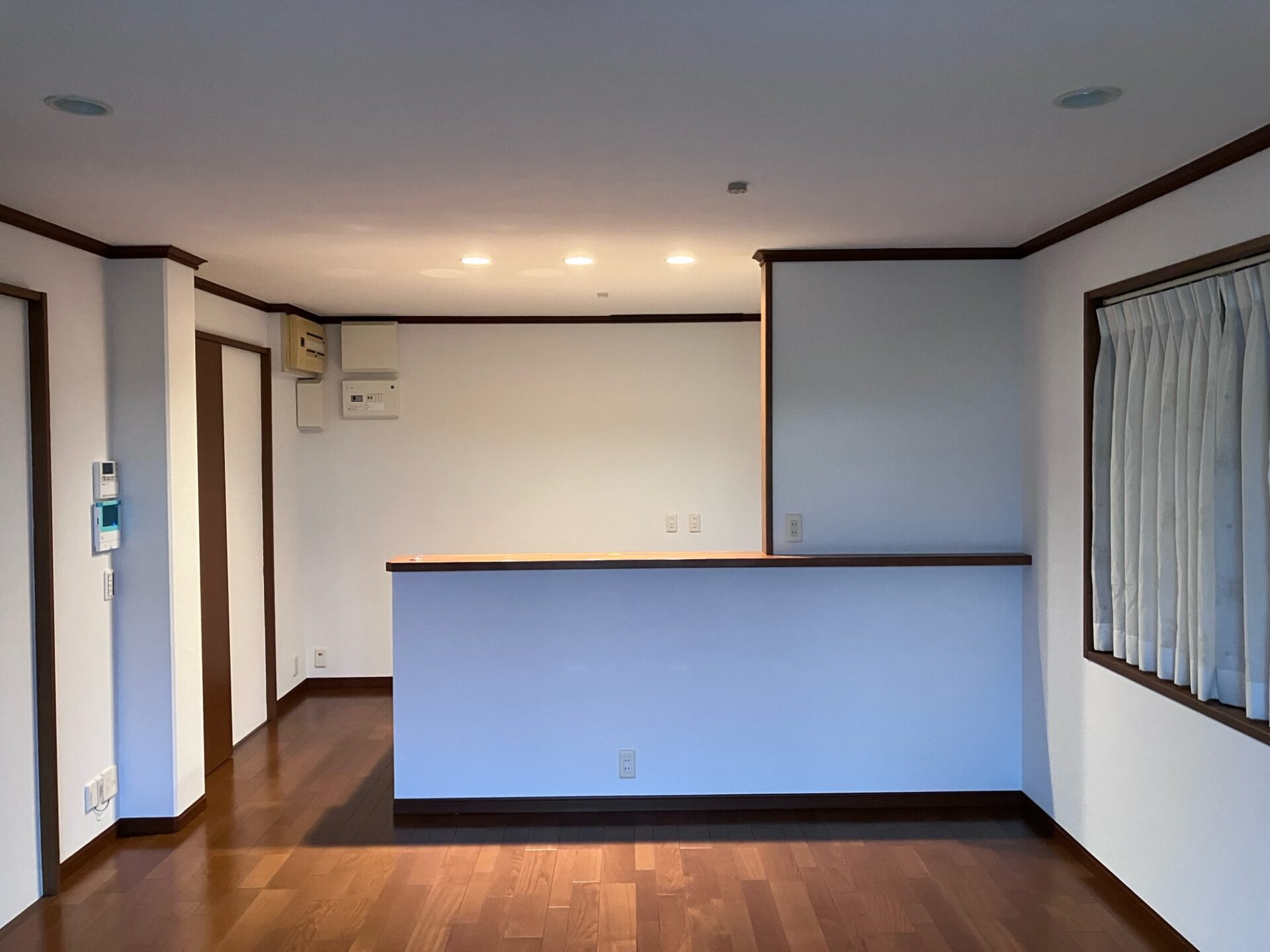 施工後のキッチン