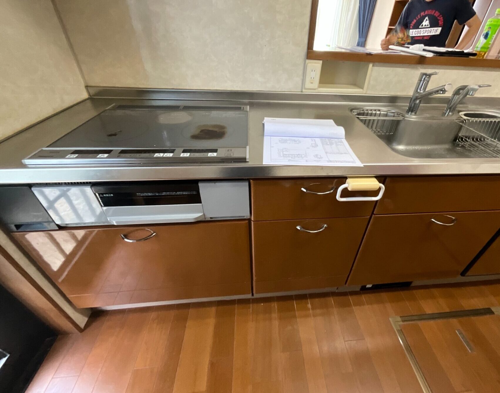 施工前のキッチン