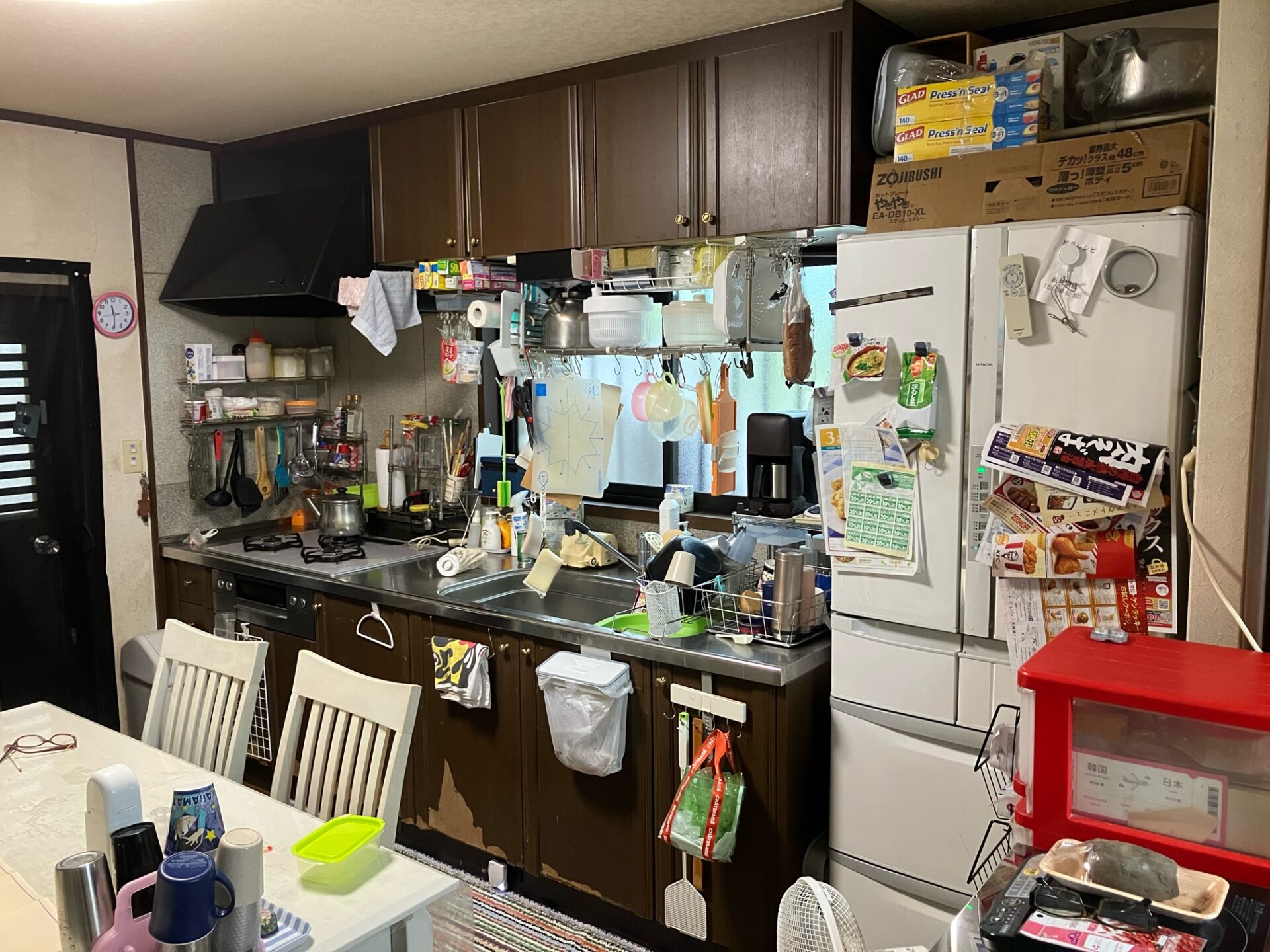 施工前のキッチン