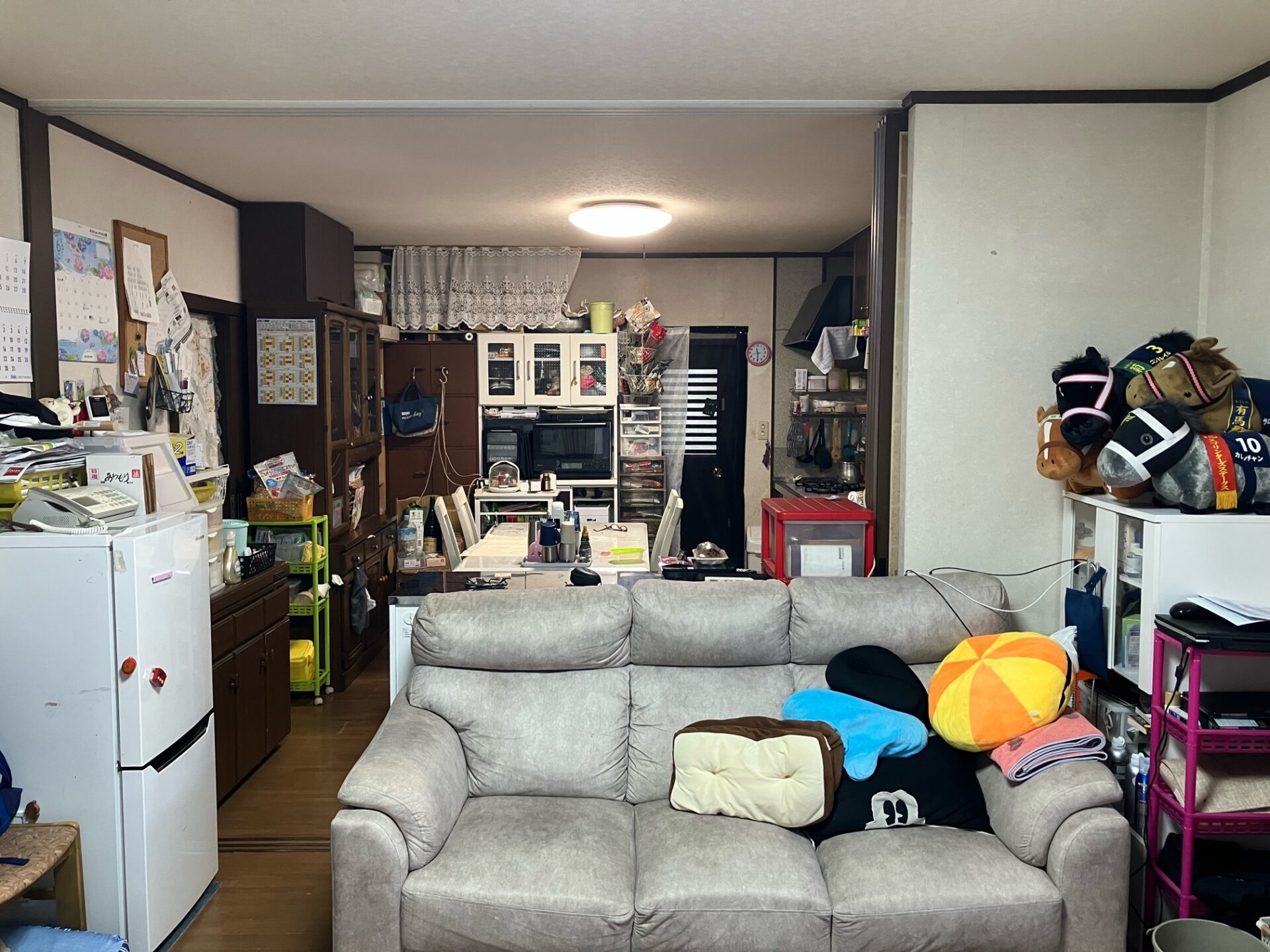 施工前のリビング