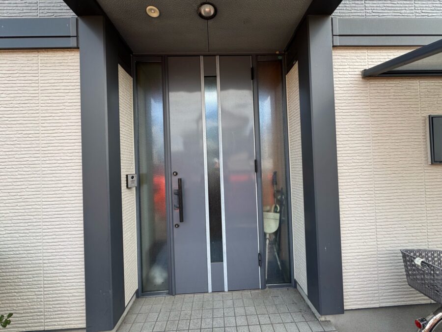 リフォーム前の玄関