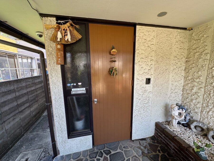 【経年劣化による腐食】玄関扉取替工事