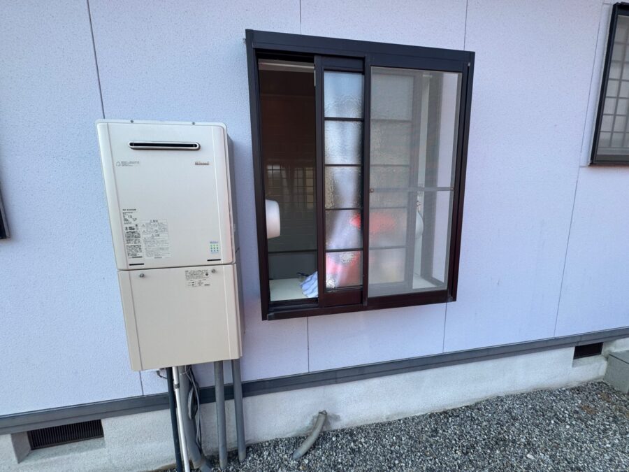 リフォーム前の浴室窓