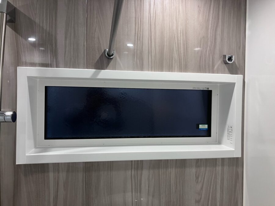 FIX窓へ生まれ変わった浴室窓