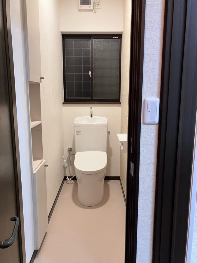 リフォーム後のトイレ