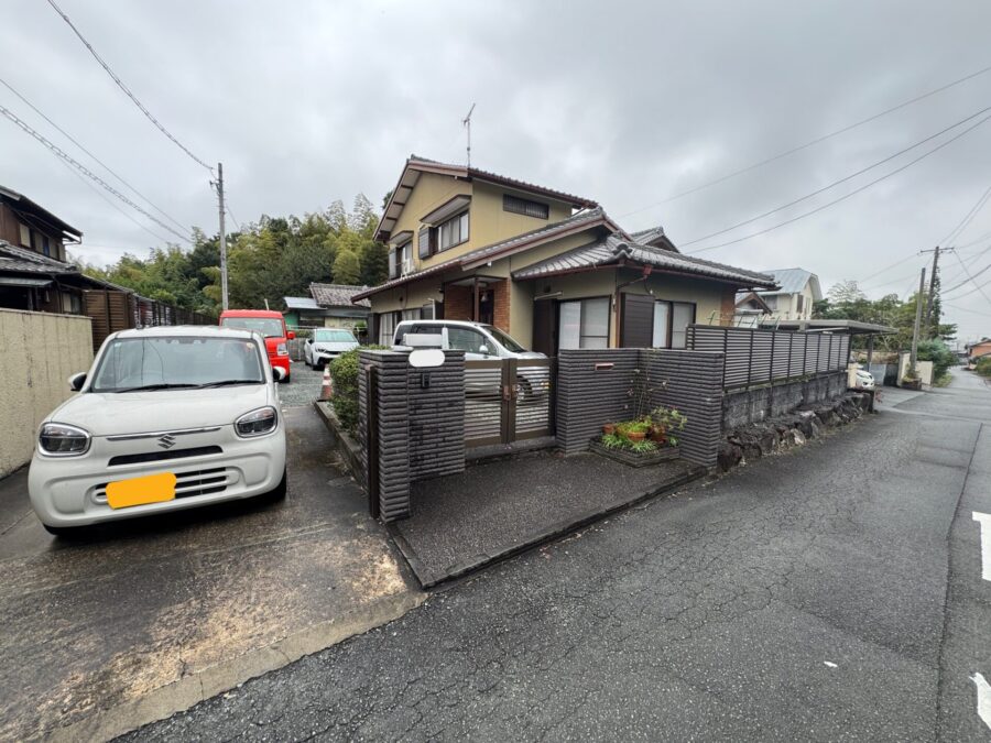 施工前の敷地・外構全体の様子