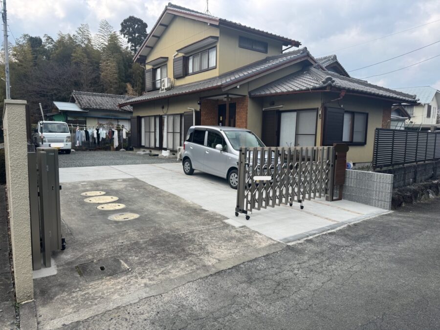 外構工事完了後の全体図