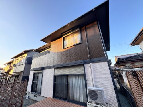 外壁の印象はそのままに、外壁塗装＋屋根カバー工法で安心感をプラス／松阪市／N様邸