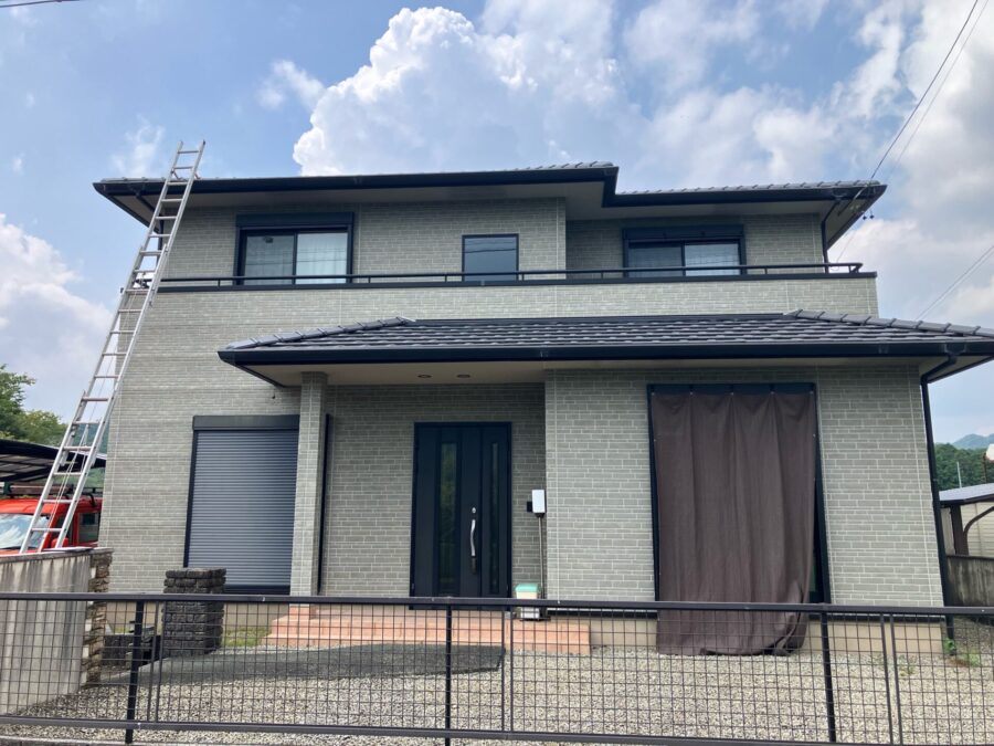 施工前の外壁全体像