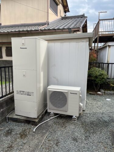 【P01エラーコード！お湯が出ない】　エコキュート取替工事