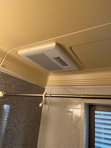 【ヒートショック対策】浴室暖房換気乾燥機・浴室てすり取替工事