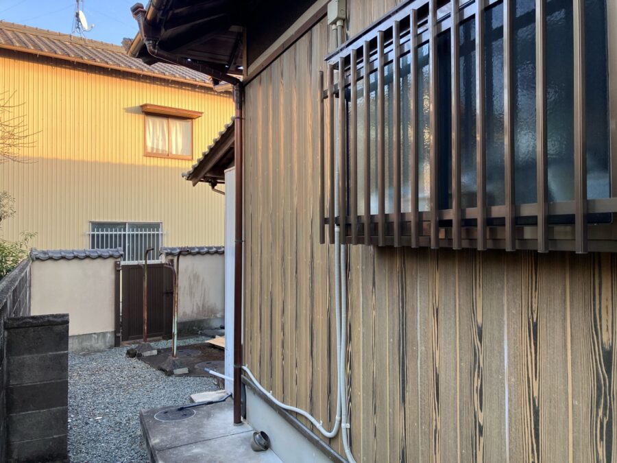 配管整理・井戸ポンプ撤去