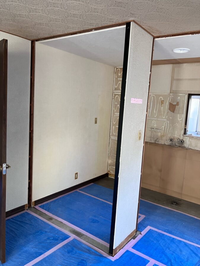 柱まわり・間仕切り部