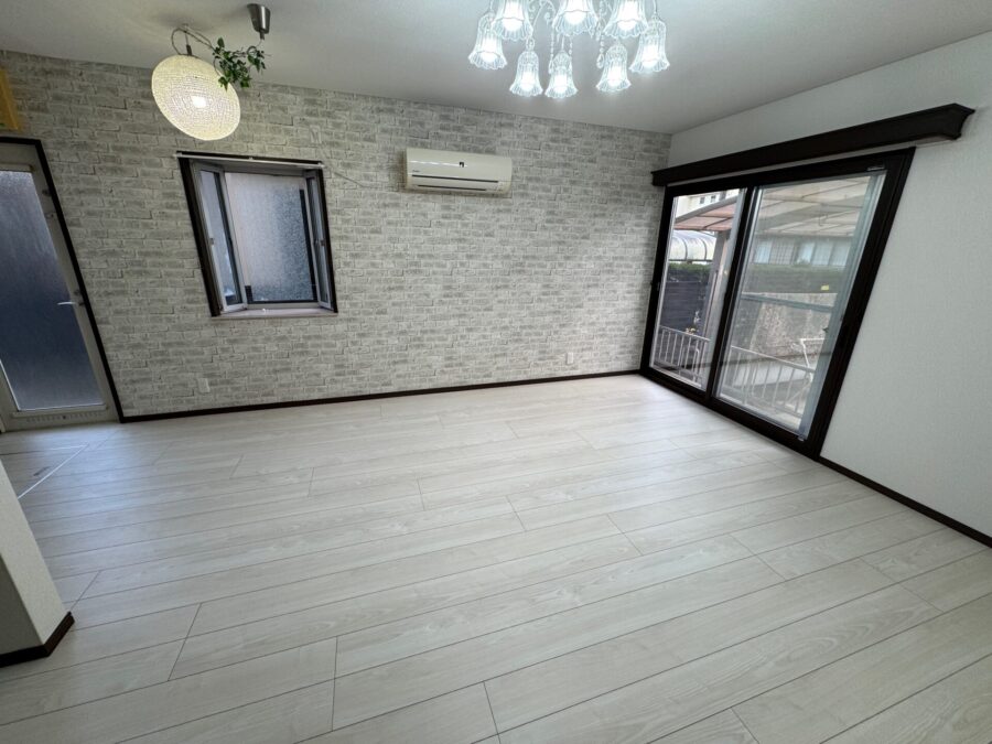 開放的なLDK空間