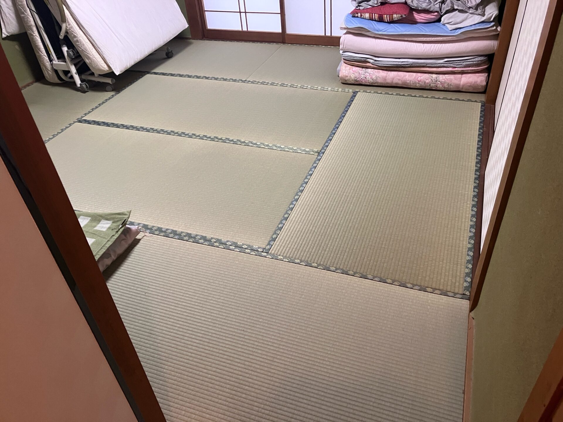 和室改修の様子