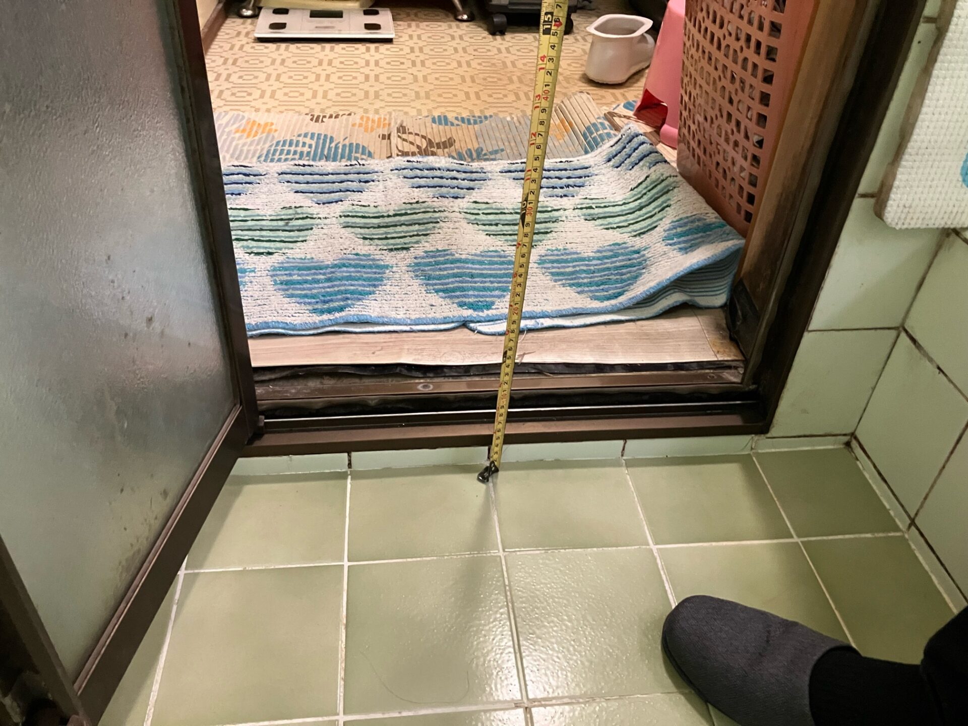 浴室出入口の段差