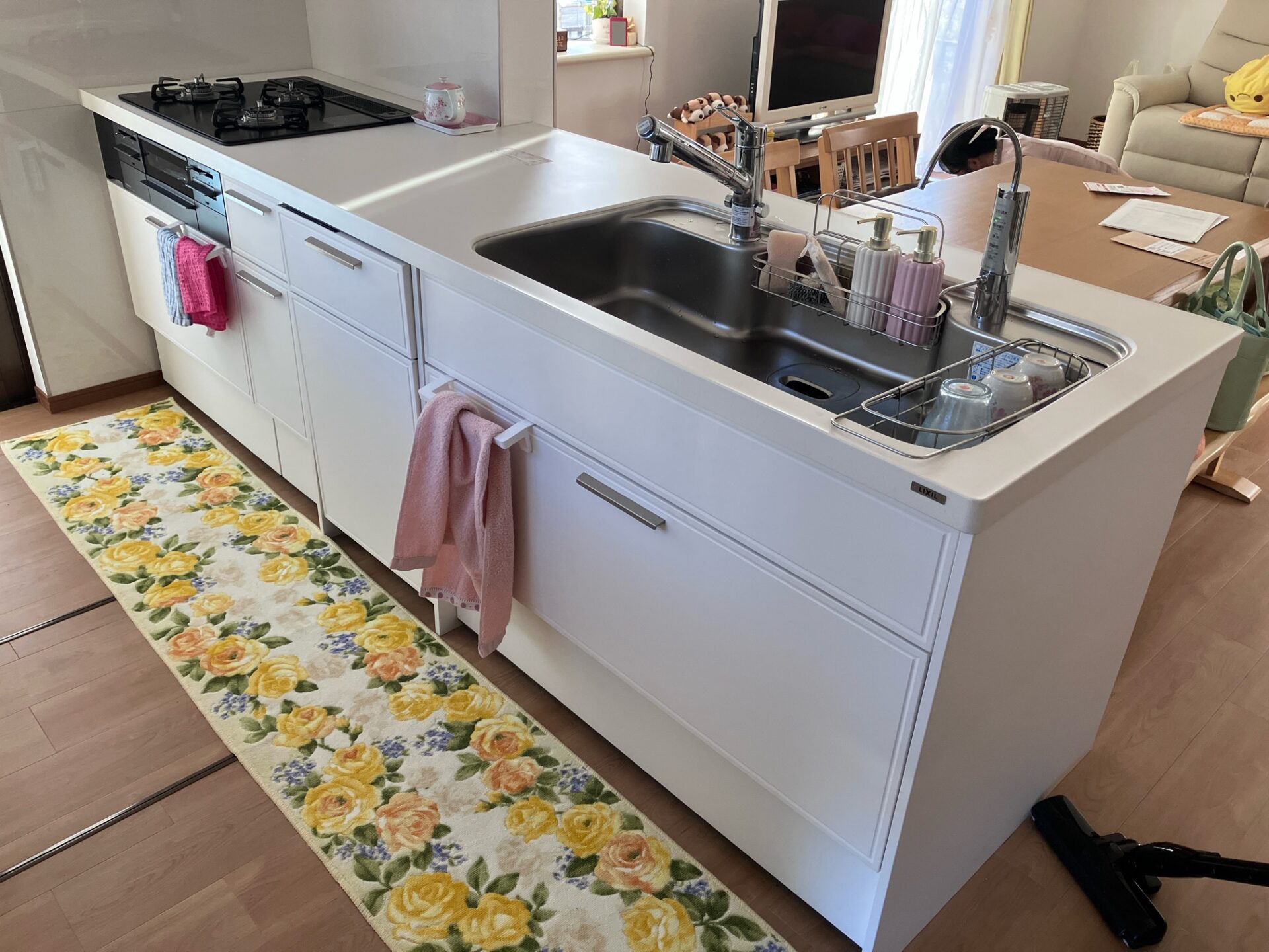 施工後のキッチン