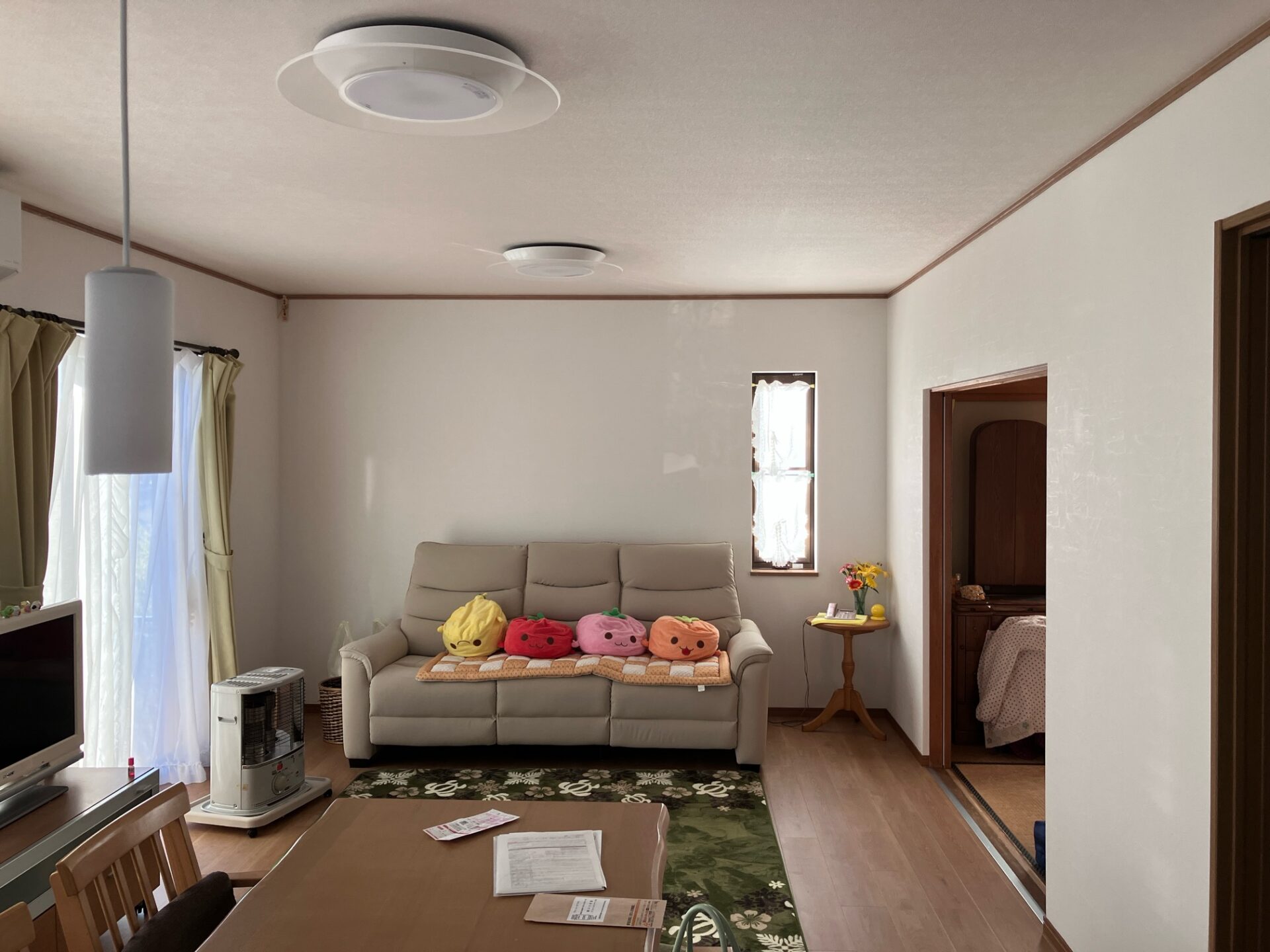 施工後のリビング