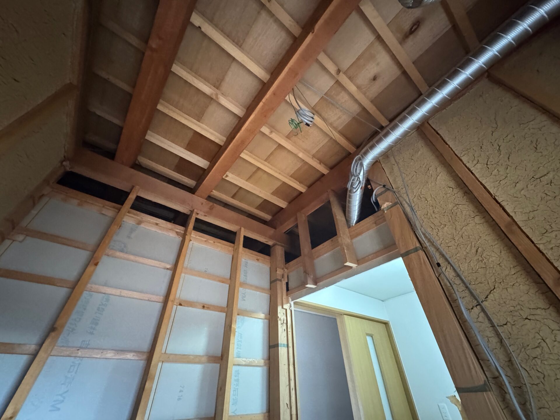 浴室解体後の様子