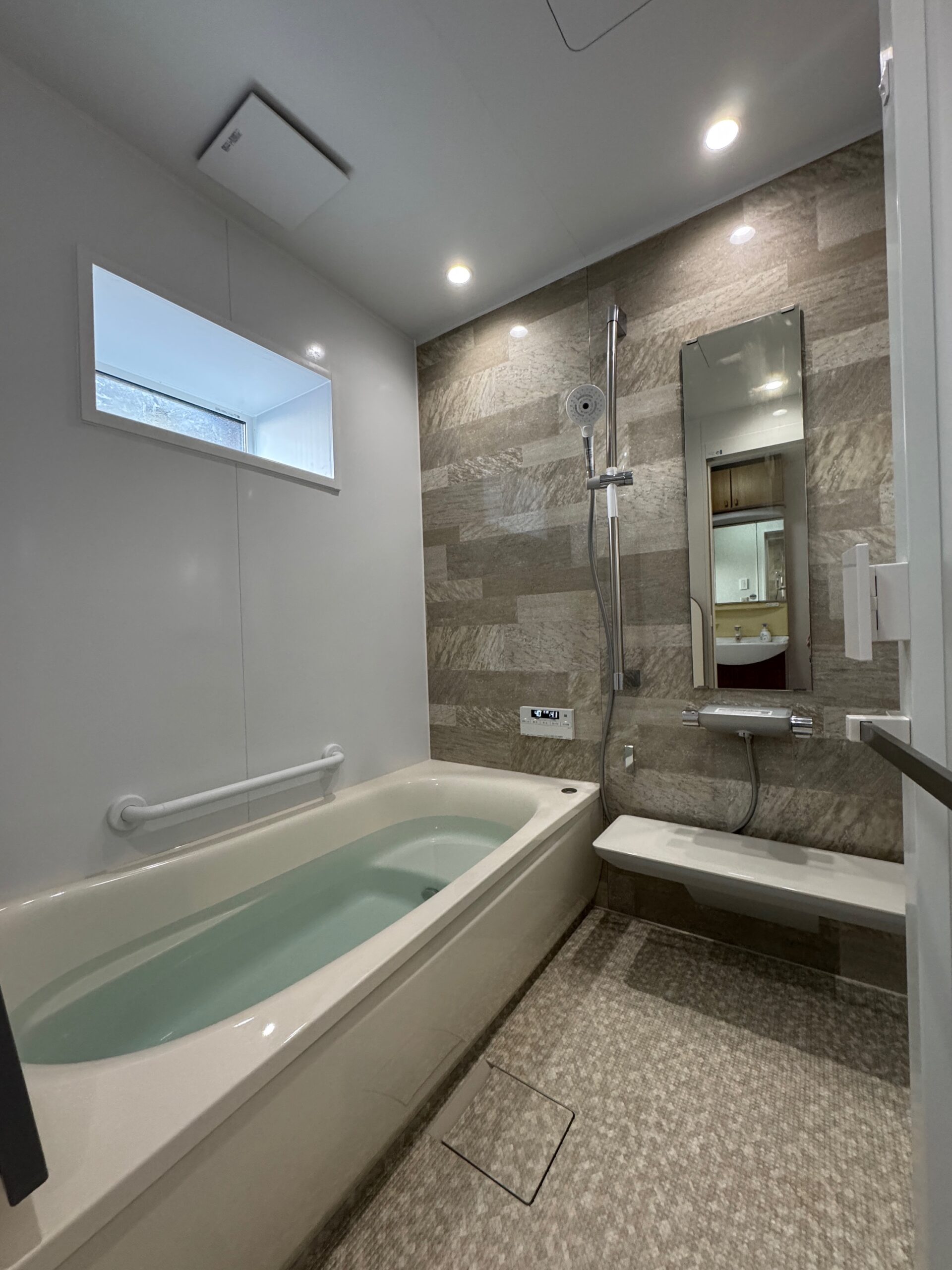 リフォーム後の浴室