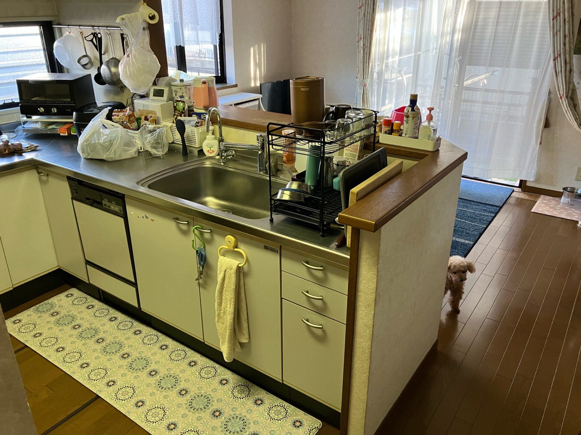 リフォーム前のキッチン