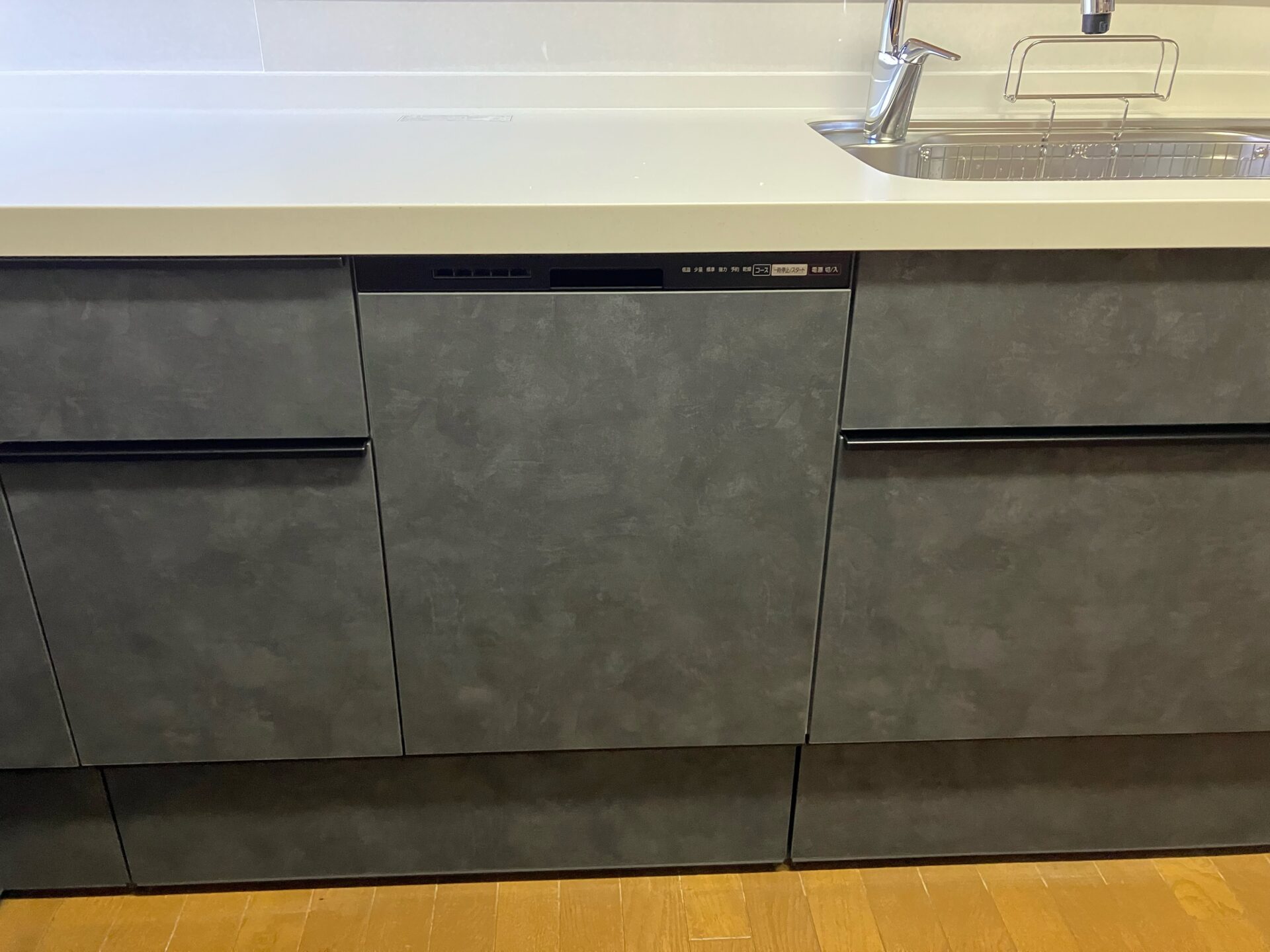 新設したキッチン