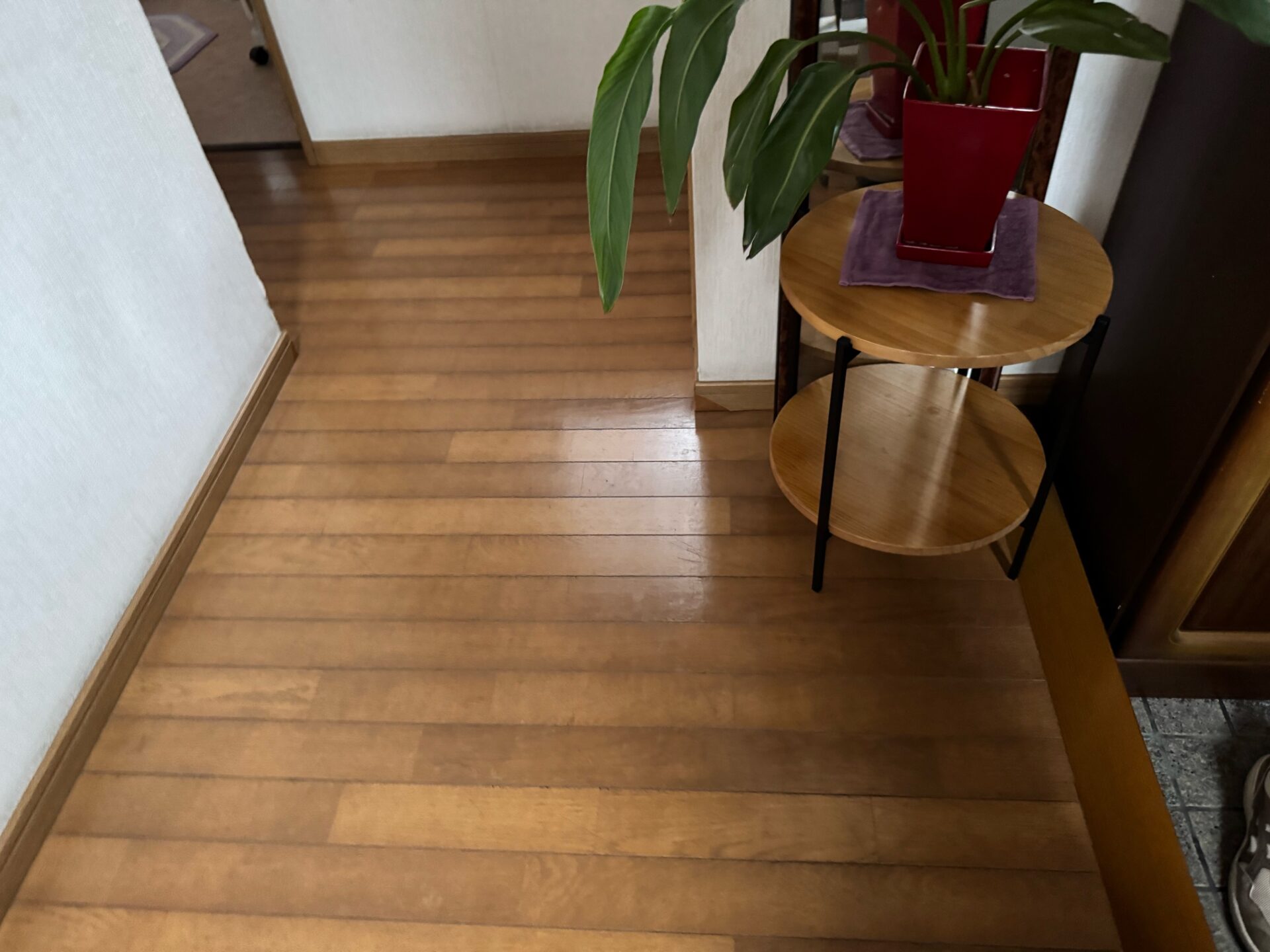 リフォーム前の廊下