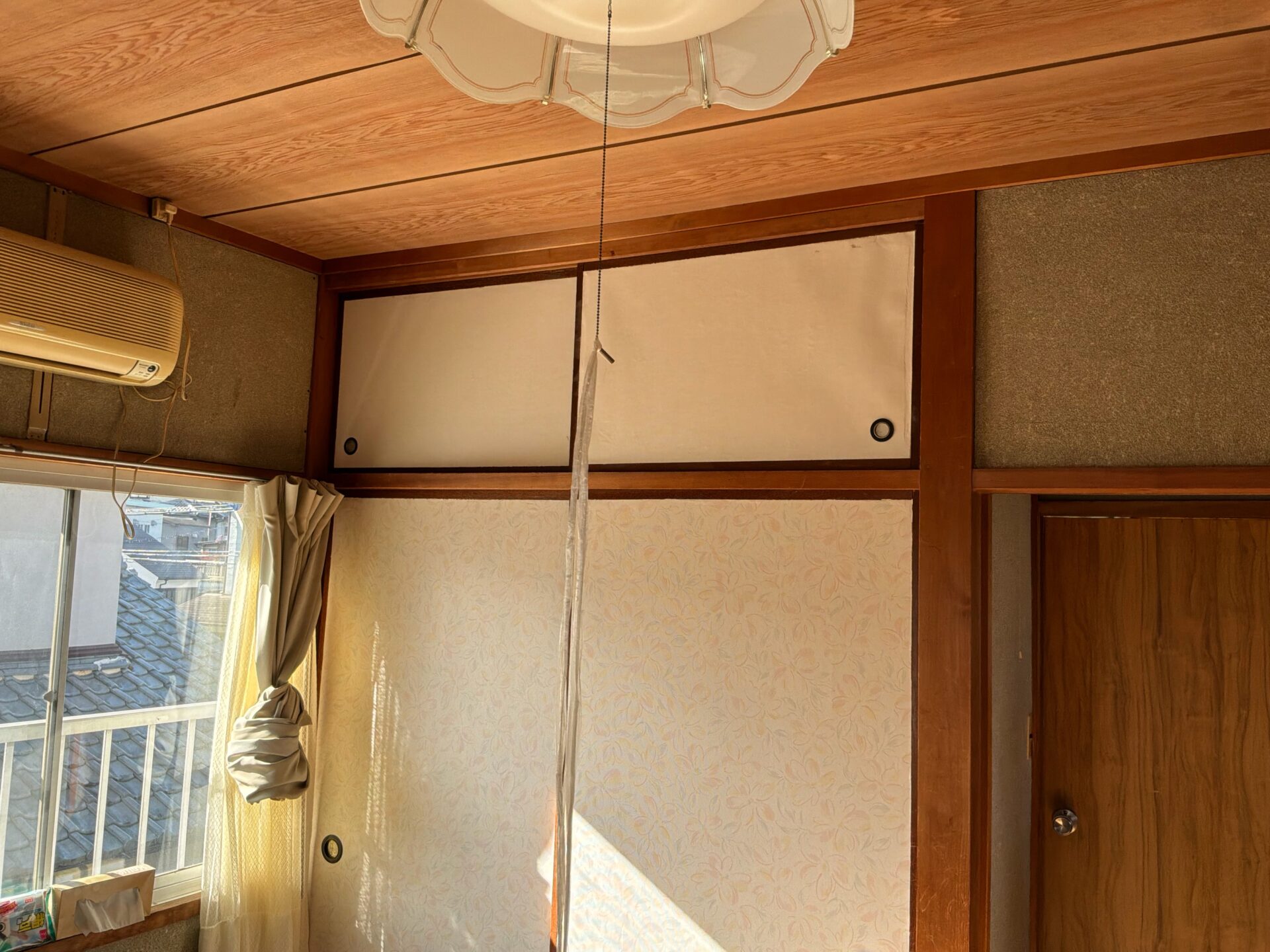 クローゼット変更前の押入れ