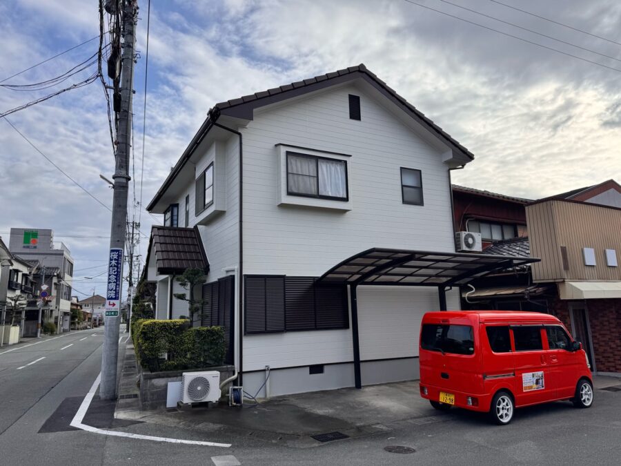 屋根・外壁を一新して新築のような輝きへ／高耐候塗料で長持ちする塗替えリフォーム／松阪市K様邸