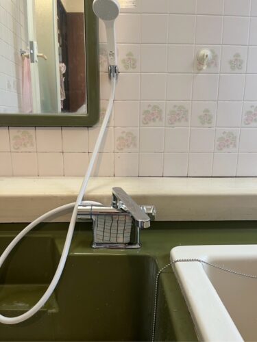 【お風呂のお湯調整が故障】浴室水栓取替工事