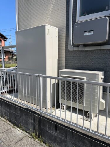 【お湯の配管に亀裂！】エコキュート取替工事