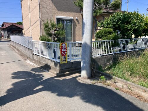 【フェンスが壊された】フェンス取替工事