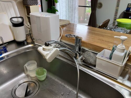 【古くなったキッチン水栓を交換】キッチン水栓取替工事